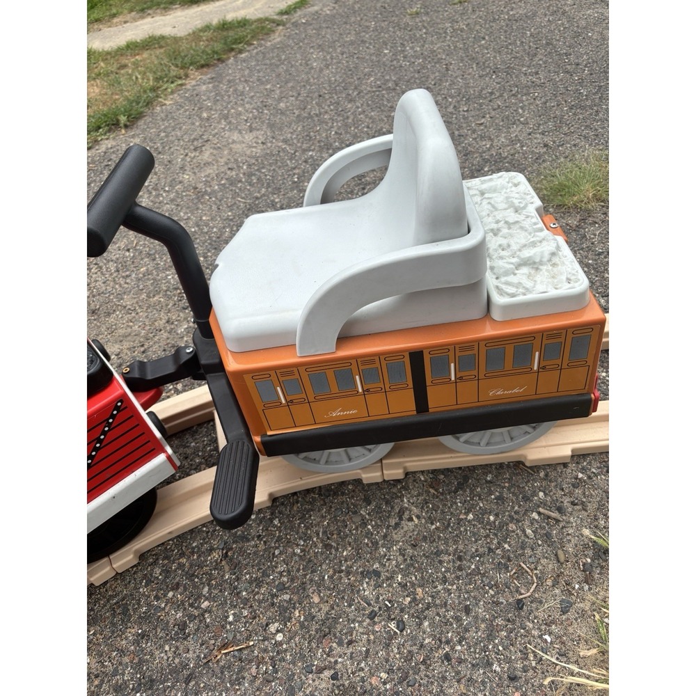 vintage Peg Perego Thomas the Tank Engine Track Rider 6V Battery-Powered Ride-On - Picture 6 of 10